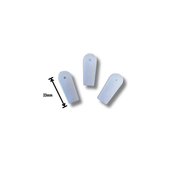 Rubber Boots for Small Grab Claw Straight Type Fingers - Set of 3