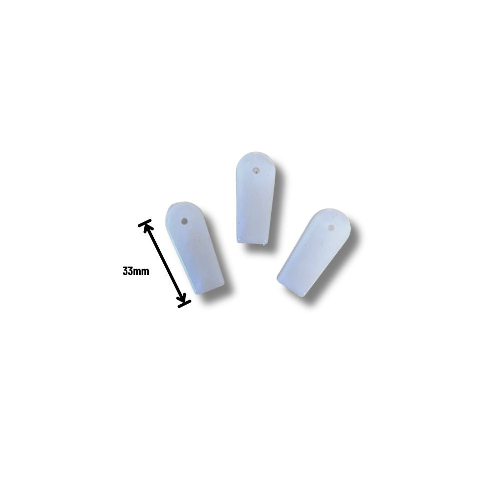 Rubber Boots for Small Grab Claw Straight Type Fingers - Set of 3