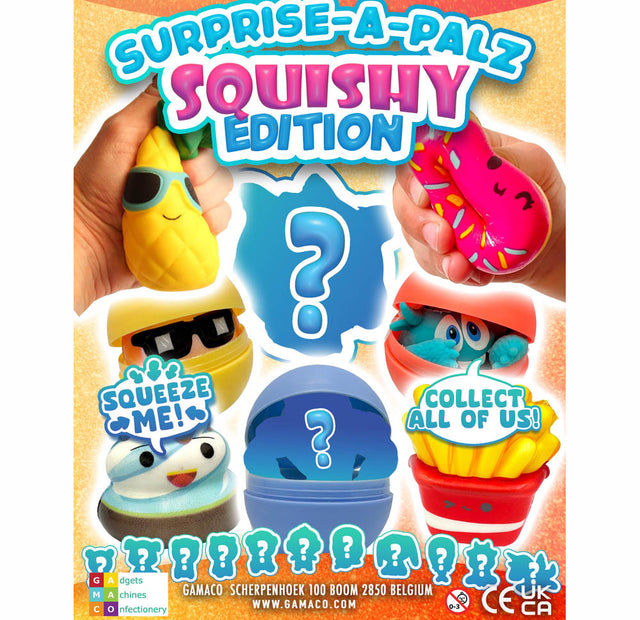 Surprise-A-Palz Squishy Edition (x500) 50mm Vending Capsules