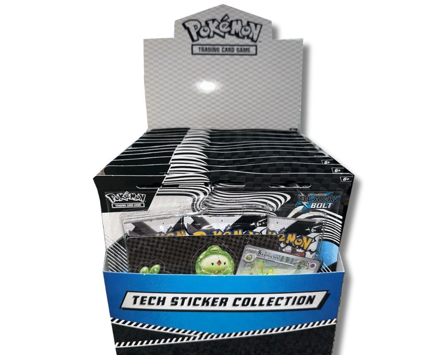 Official Pokémon TCG - Scarlet & Violet Black Bolt - Tech Sticker Collection (x12)