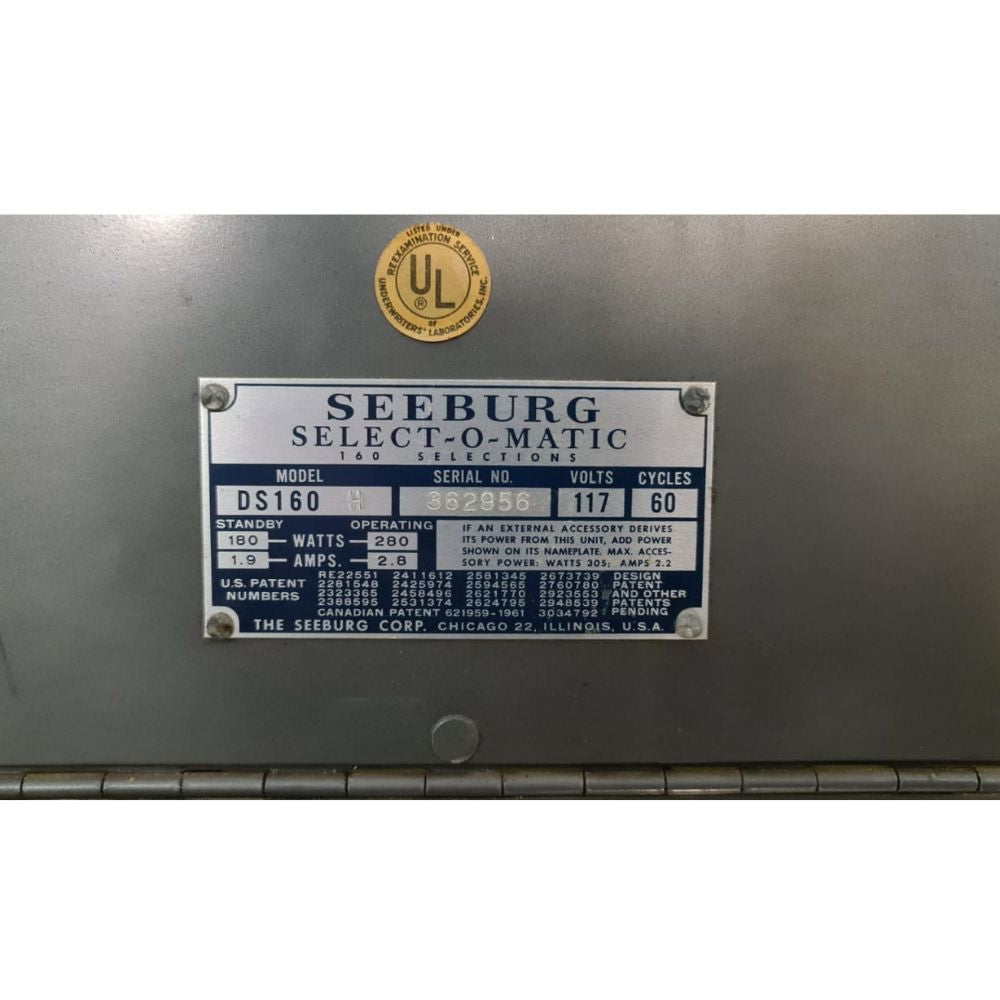 Seeburg DS160 Jukebox - Retro