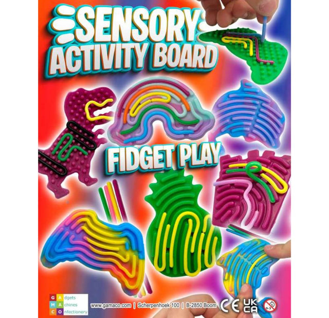 Sensory Activity Boards in a 50mm Capsule.