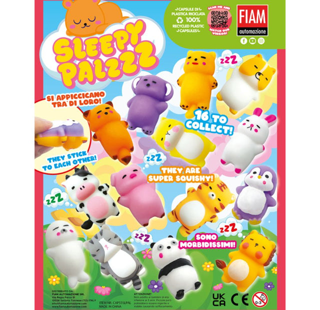 Sleepy Palzzz (x400) 55mm Prize Vending Capsules