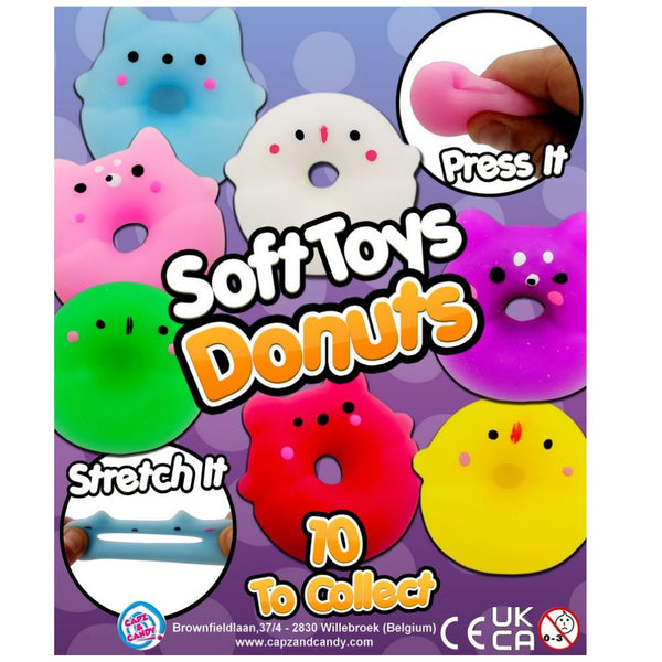 Soft Donuts (x600) 50mm Vending Prize Capsules