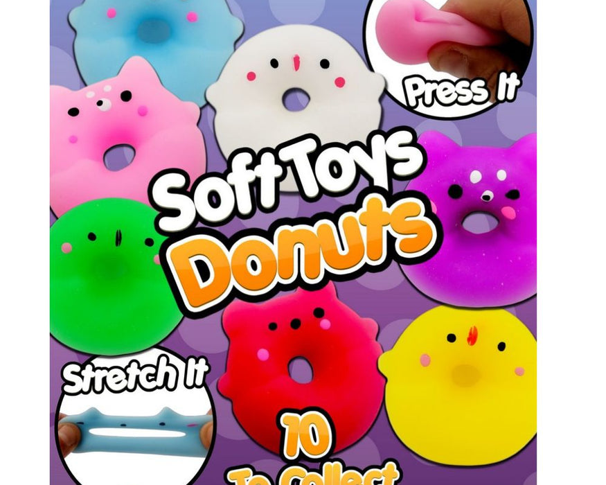 Soft Donuts (x600) 50mm Vending Prize Capsules