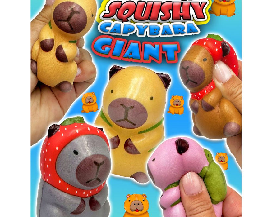 Soft & Squishy Capybara XXL (x200) 90mm Vending Capsules