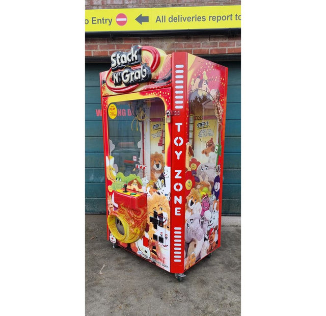 Used Stack 'N' Grab Crane Grabber by LAI Games