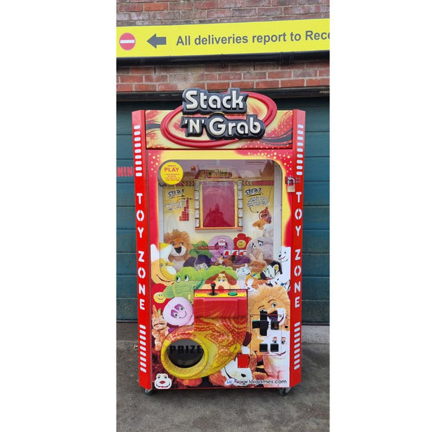 Used Stack 'N' Grab Crane Grabber by LAI Games