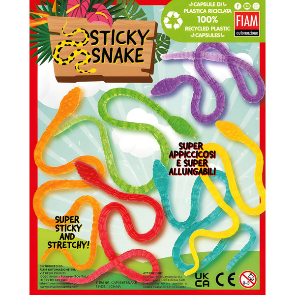 ticky Snake (x600) 50mm Vending Prize Capsules