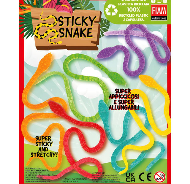 ticky Snake (x600) 50mm Vending Prize Capsules