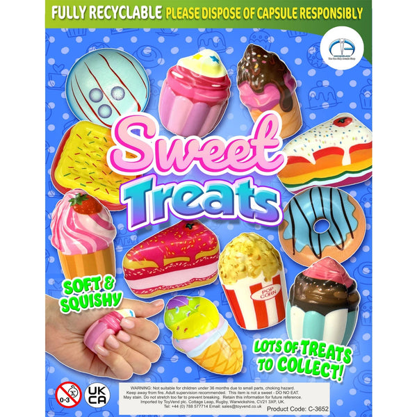 Sweet Treats (x600) 50mm Vending Prize Capsules