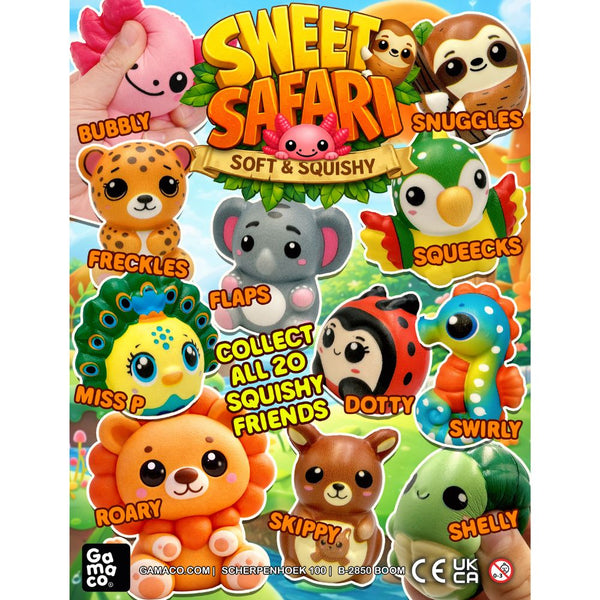 Sweet Safari Squishy Friends 