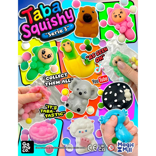 Taba Squishy Series 3 (x500) 50mm Prize Vending Capsules