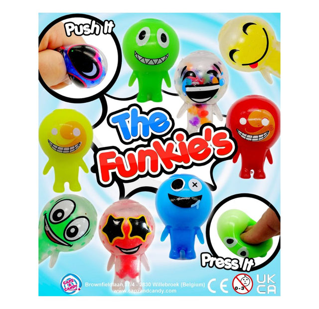 The Funkies (x600) 50mm Vending Prize Capsules