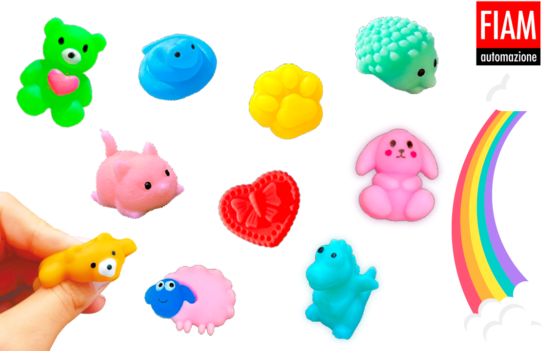 Tiny Toys Squishy Stick Together (x600) 50mm Prize Capsule