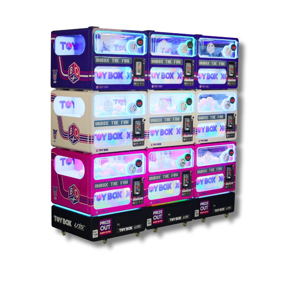 UNIS Toy Box Capsule 3 Player Vending Machine