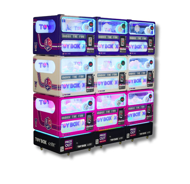 UNIS Toy Box Capsule 3 Player Vending Machine