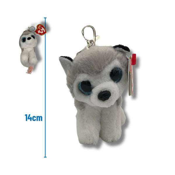 Ty Husky Plush Key Clip (x24) Ty Brand