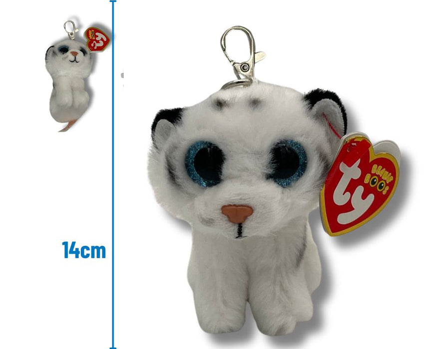 Ty White Tiger Plush Key Clip Ty Brand (x120)