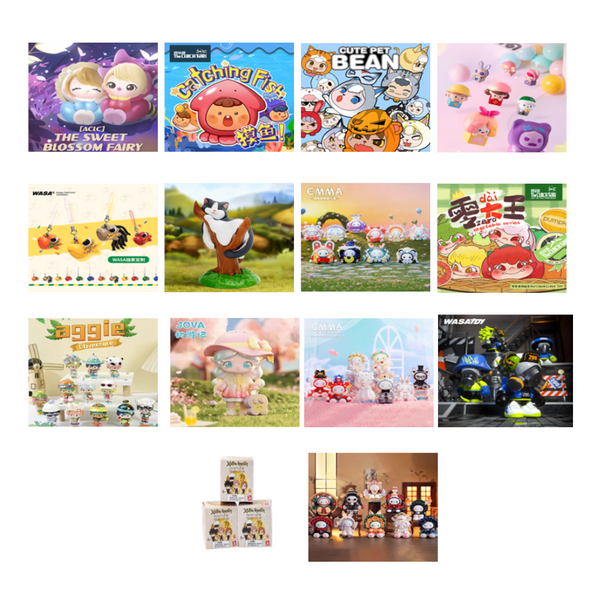 UNIS Value Prize Kit (SHVC11) BLIND BOX ASSORTMENTS - 180 pieces