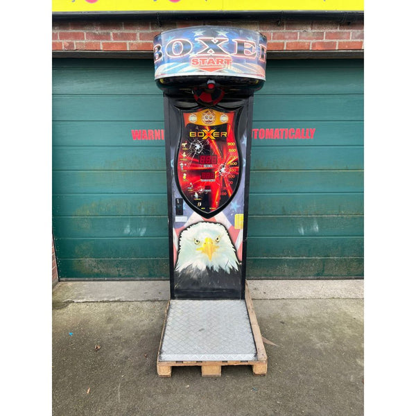 Used Boxer Boxing machine with a USA theme.
