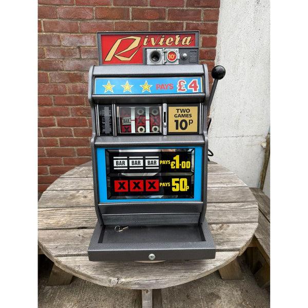 Used Jubilee Riviera 10p Tic Tac Toe Great Condition - Fully Working