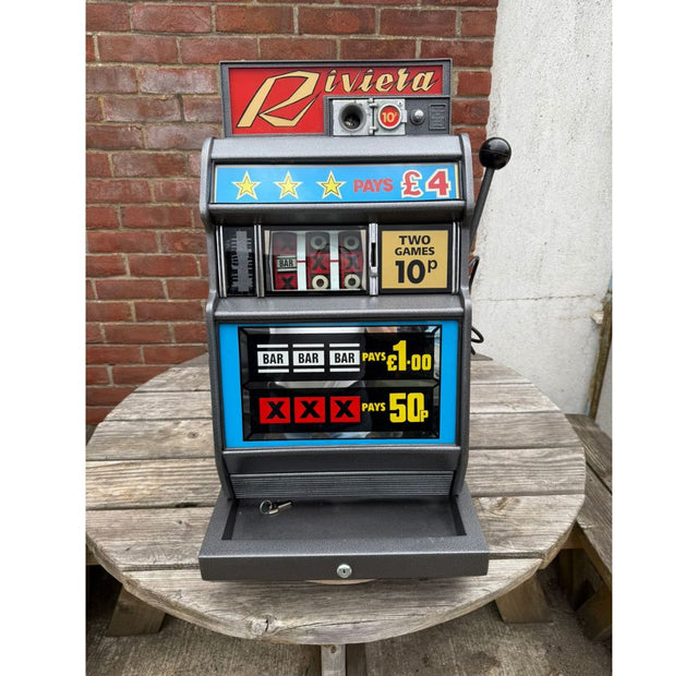 Used Jubilee Riviera 10p Tic Tac Toe Great Condition - Fully Working