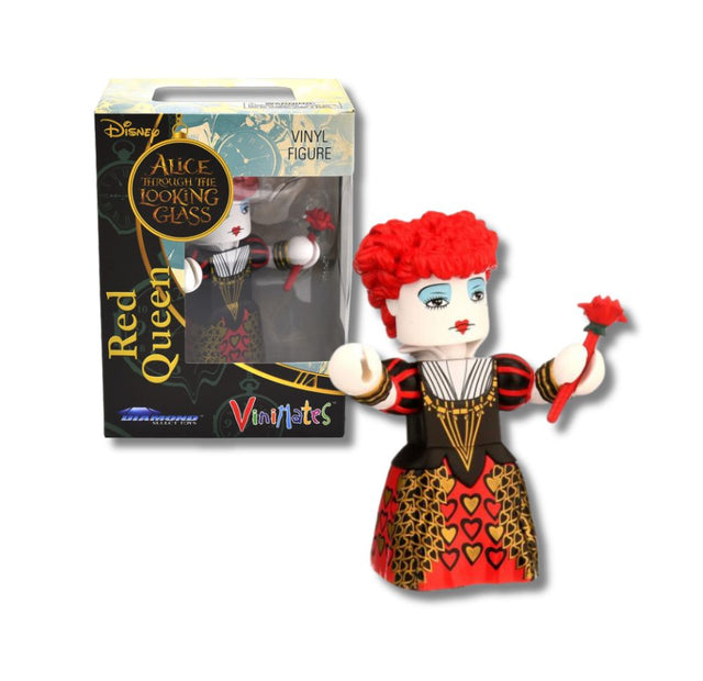 Officially licensed 4-inch vinyl figure of the Red Queen from Alice in Wonderland.