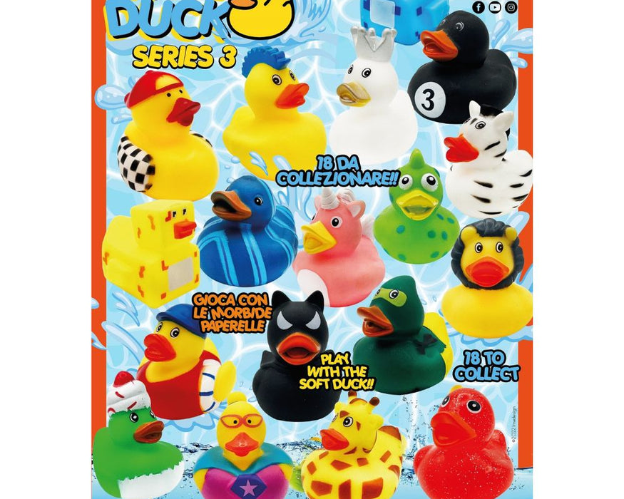 Vinyl Duck Series 3 (x100) 100mm Vending Capsules