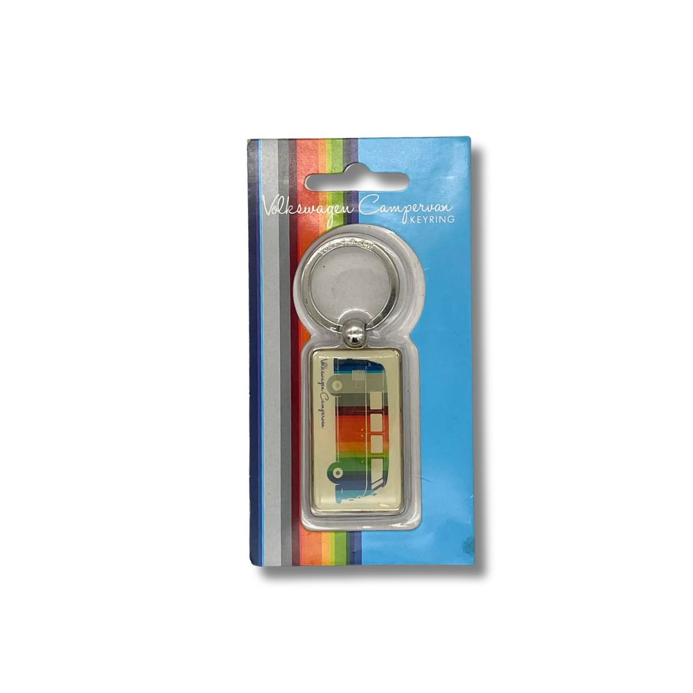 Volkswagen Keyring Camper Van Striped (x240)