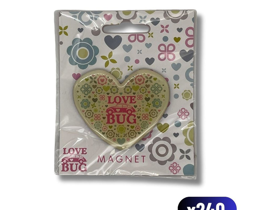 Volkswagen Magnet - Love Bug Heart (x240)