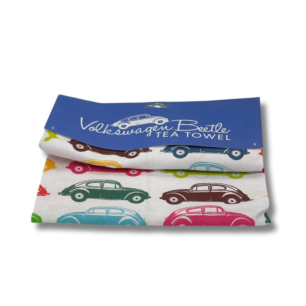 Volkswagen Multi-coloured Tea Towel (x240)