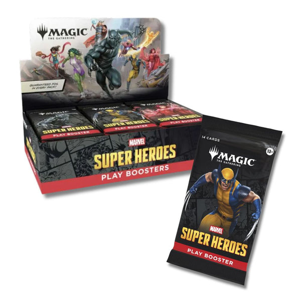 MTG Marvel Super Heroes Play Trading Card Game.