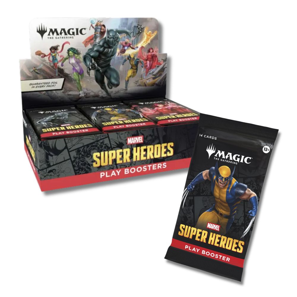 MTG Marvel Super Heroes Play Trading Card Game.