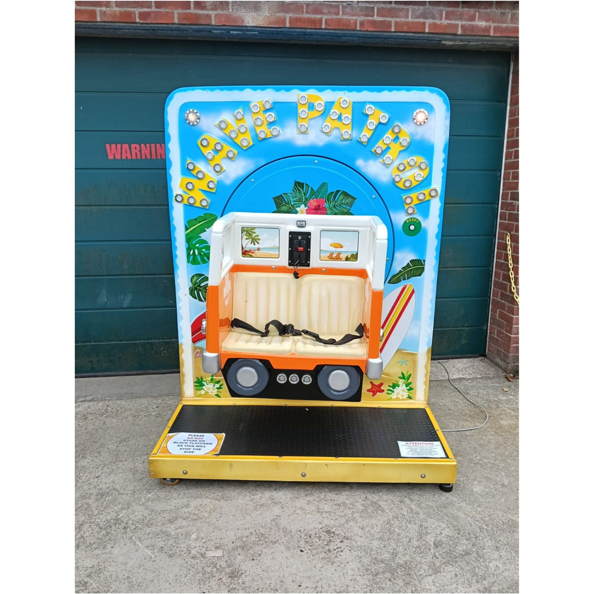 Used Wave Patrol 2 Seater Kiddie Ride