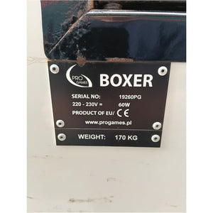 Used Boxer Machine in White from Pro Games