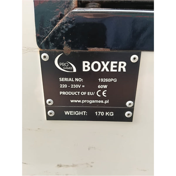 Used Boxer Machine in White from Pro Games