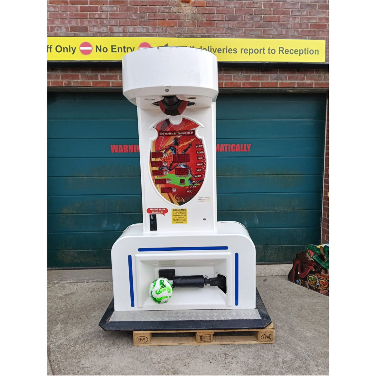Used Boxer Machine in White from Pro Games
