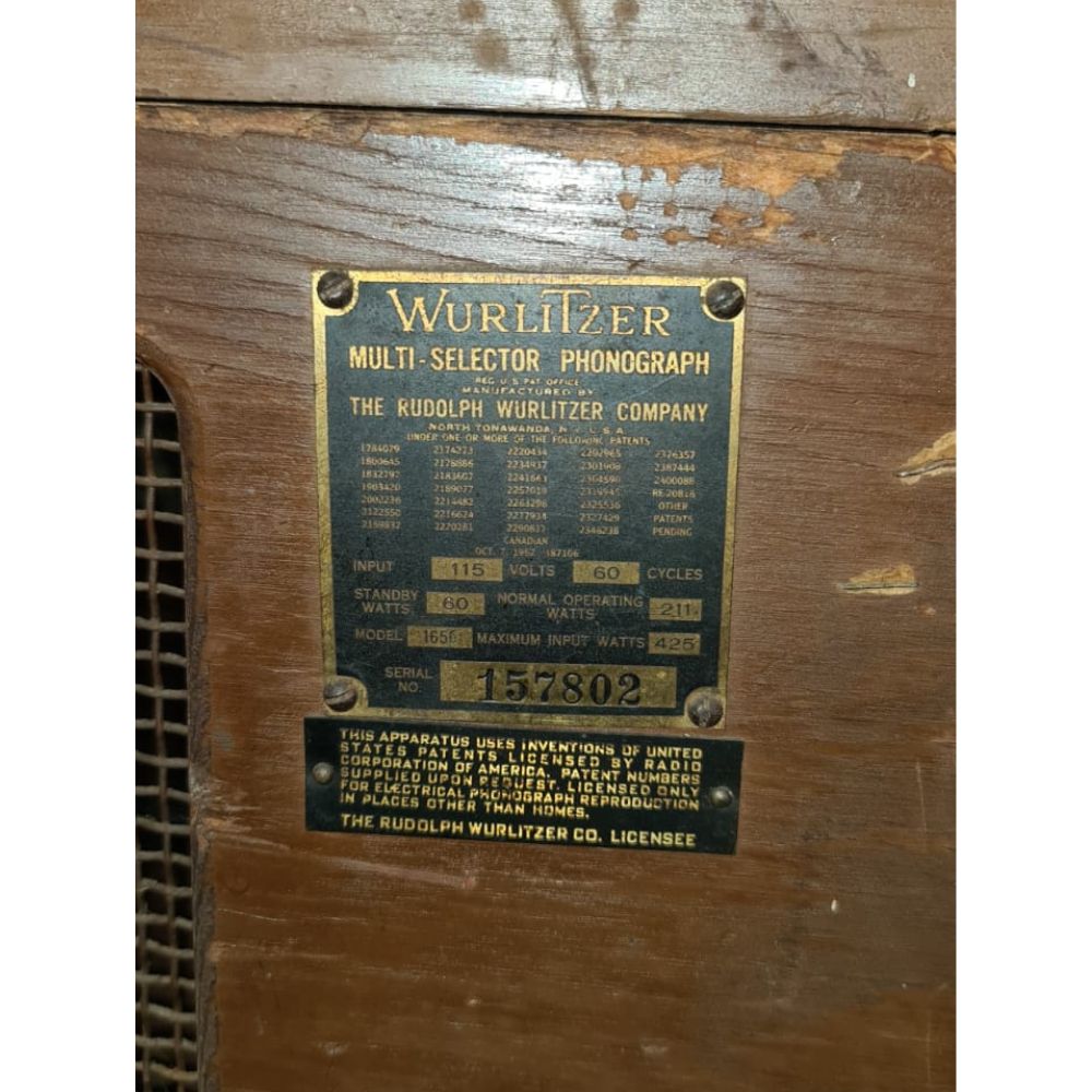 Wurlitzer 1650 Jukebox - Retro