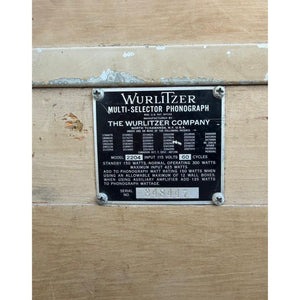 Wurlitzer 2204 Jukebox - Retro
