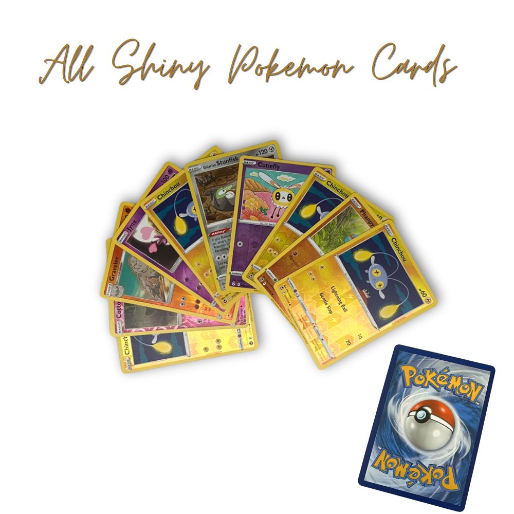 all shiny pokemon cards