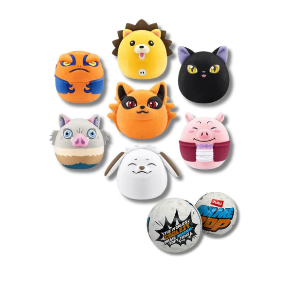 Zuru Anime Pop Plush Series 1 (x12) Assorted Designs