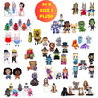 Assorted Prize Plush Mix - Size 3 - Assorted Licensed Prize Plush Toys (x50)