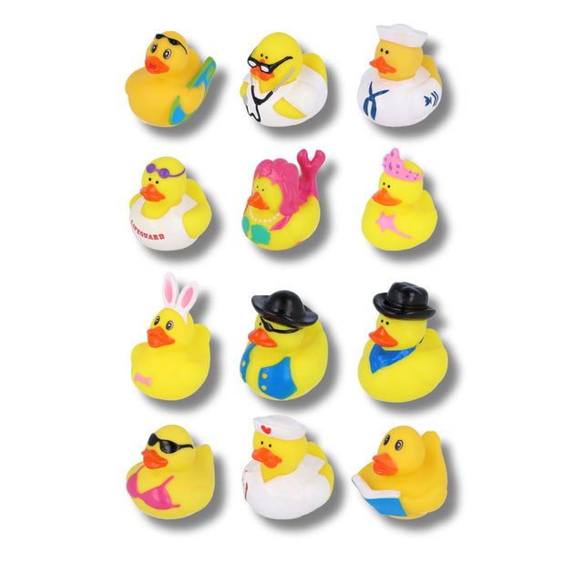 Printed Novelty Duck Mix 222 - 12 Assorted Designs (x 288)