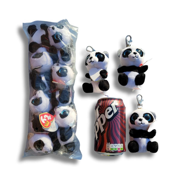 Ty Bamboo Panda Key Clip (x24)