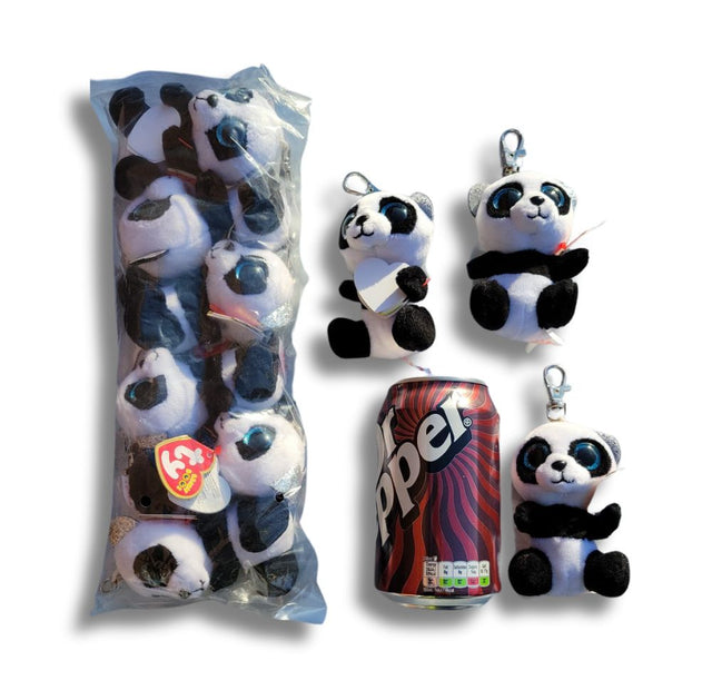 Ty Bamboo Panda Key Clip (x24)