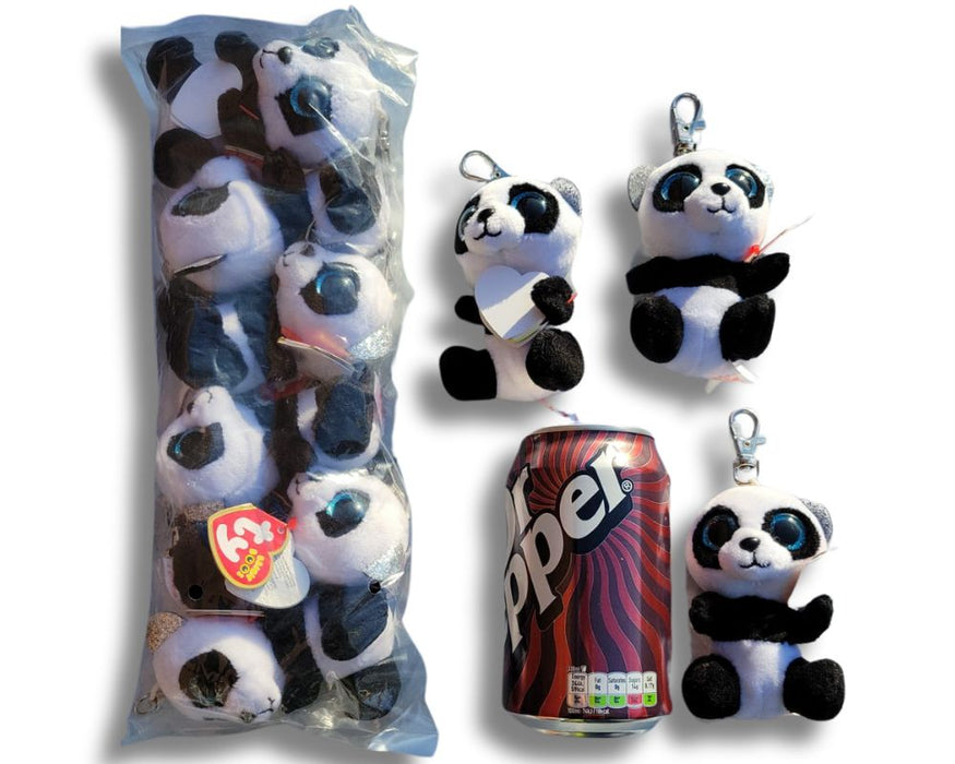 Ty Bamboo Panda Key Clip (x24)