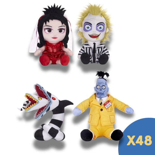 Assorted prize plush mix from Beetle. 4 designs