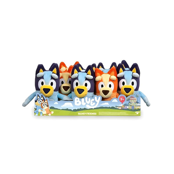 Bluey Friends 20cm Licenced Plush Toy 2 Designs Mixed (x10)