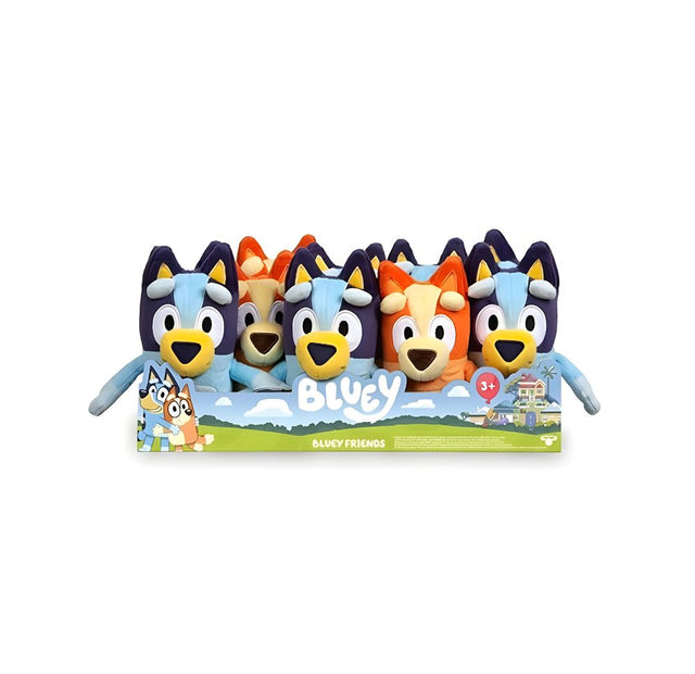 Bluey Friends 20cm Licenced Plush Toy 2 Designs Mixed (x10)